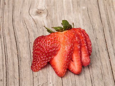 Sliced Ripe Strawberry Stock Photo Image Of Natural 72173906