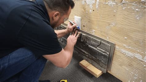 Finishing our fireplace turned out to be pretty easy compared to some of the other things we've completed recently. How to Install a Stone Veneer Fireplace Step 4, 3 ...