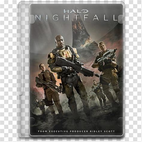Tv Show Icon Mega Halo Nightfall Halo Nightfall Case Transparent