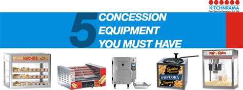 5 Concession Equipment You Must Have Kitchenrama