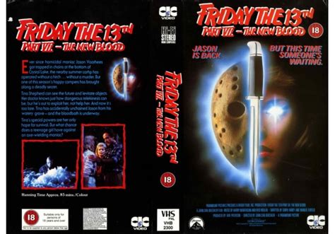 Friday The 13th Part Vii The New Blood 1988 On Cic Video United