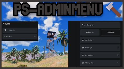 Qbcore 🔨 New Admin Menu 🔨 Ps Adminmenu Install And Showcase