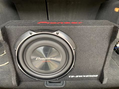 Fs Pioneer Ts Swx2502 10in Shallow Mount Sub With Enclosure