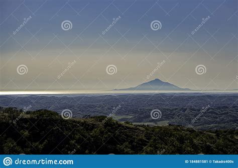 Landscape Of Rishiri Fuji From Shirkoma Mountain Stock Image Image Of