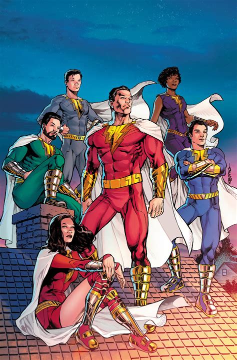 Dc Comics Reveals Variant Covers For Shazam Fury Of The Gods In March