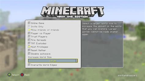 Minecraft Xbox One Edition Dont Check The Box Youtube