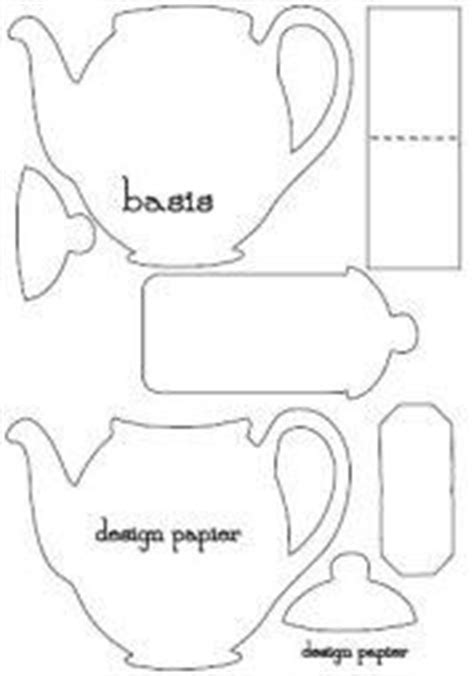 teapot templates  printable cut  teapot handle  spout   cedar