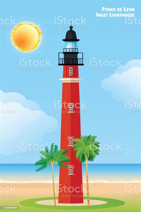 Ponce Inlet Lighthouse Stock Illustration Download Image Now Famous