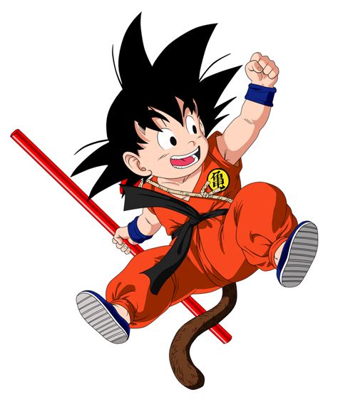 Kid Goku Colored By Sebadbz On Deviantart