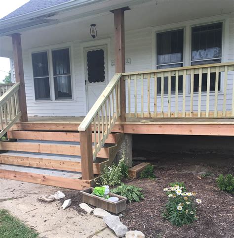 How To Cover Concrete Steps With Wood Concrete Steps Porch Steps