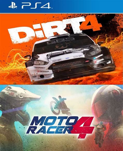 Mejor juego play 4 vr. 2 juegos en 1 Dirt 4 Mas Moto Racer 4 VR PS4 | Juegos ...