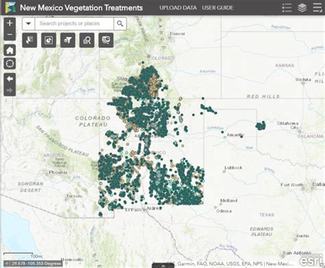 Nm Vegetation Treatment Mapping New Mexico Forest And Watershed