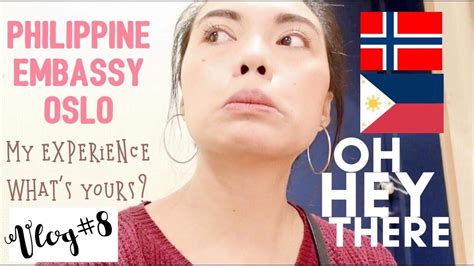 Filipina Life In Norway My Experience At Philippine Embassy Oslo Cleta D Youtube