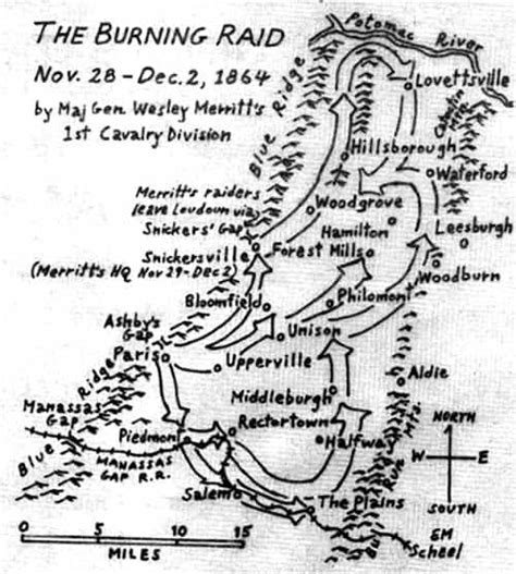 Loudoun County Burning Raid And John S Mosby History Of Loudoun