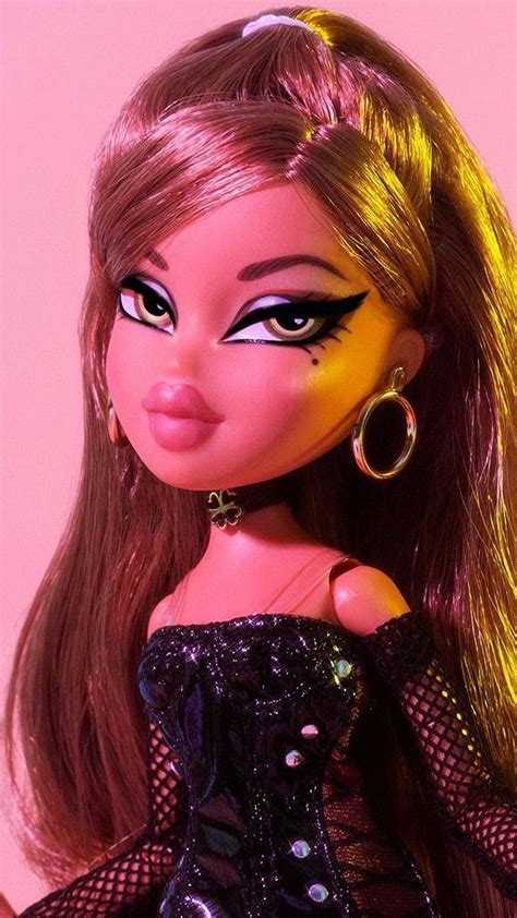 Pin By Dracula On Bratz Black Bratz Doll Doll Aesthetic Bratz Doll