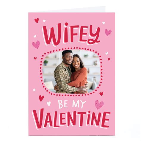 Buy Photo Ebony Newton Valentines Day Card Wifey Be My Valentine For