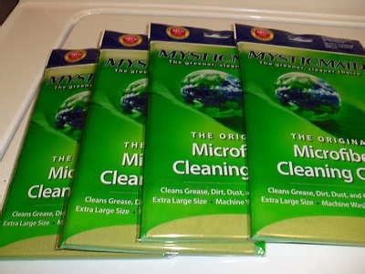 Check spelling or type a new query. 4 Mystic Maid Original Microfiber Cleaning Cloth Home Auto ...