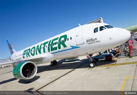 Frontier Airlines Takes Delivery Of Its First A320neo Commercial