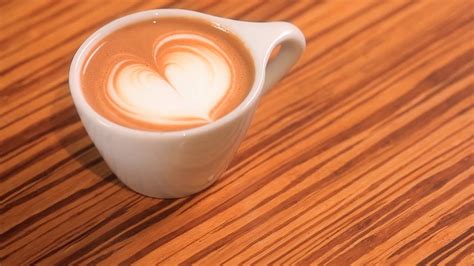 How To Pour A Heart Latte Art Youtube