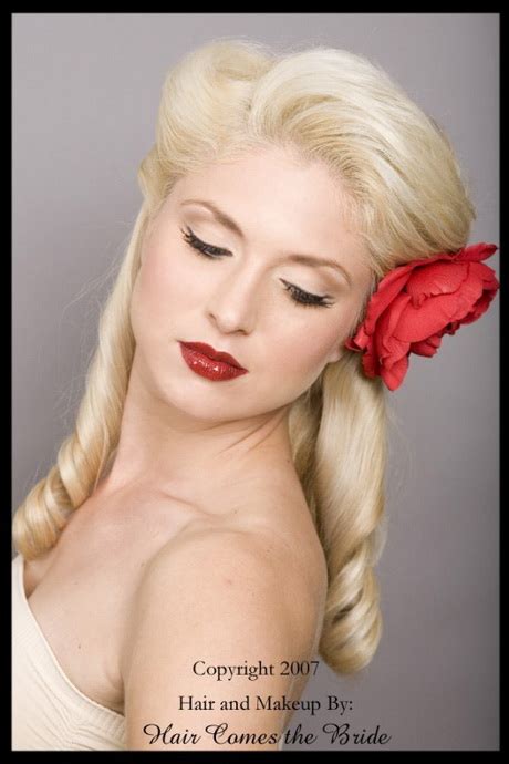 Rock and roll was the music upstart of the decade. 1950s hairstyles for long hair