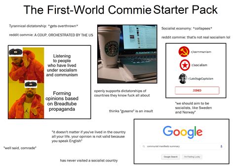 The First World Commie Starter Pack Rstarterpacks Starter Packs