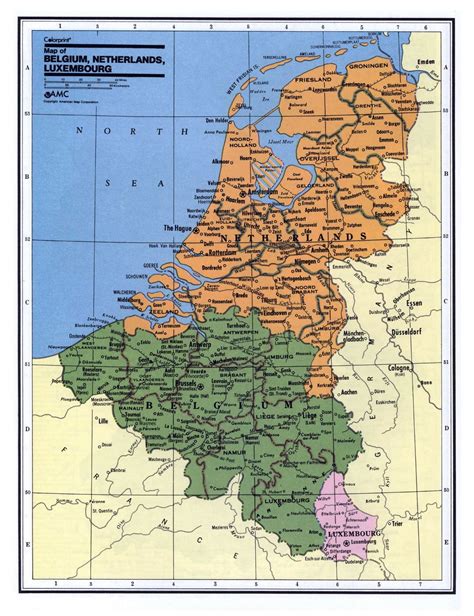 Maphill is more than just a map gallery. Detailed political and administrative map of Belgium ...
