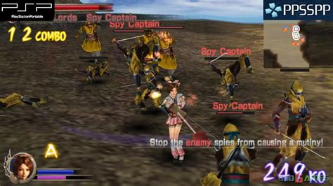 Samurai Warriors State Of War Psp Gameplay 1080p Ppsspp Youtube