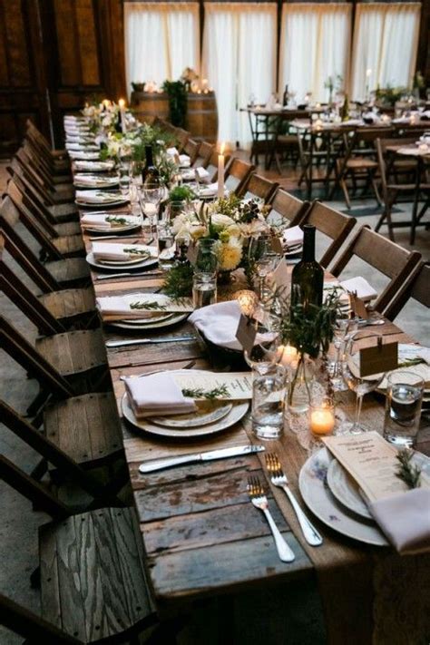 46 Vineyard Wedding Reception Decor Ideas Long Table