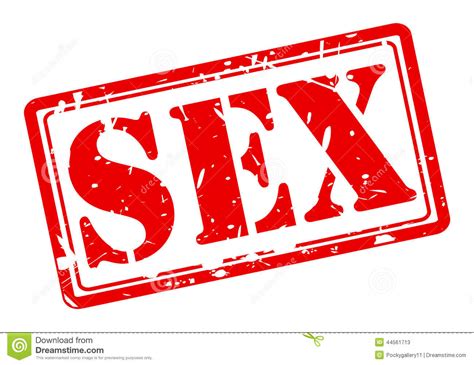 Sex Red Stamp Text Stock Vector Illustration Of Rubber 44561713