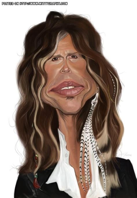 Steven Tyler Follow This Board For Great Caricatures Or Any Of Our