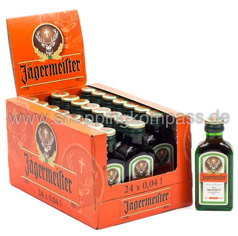 Jägermeister Karton 24 X 004 L Ihr Zuverlässiger Lieferservice