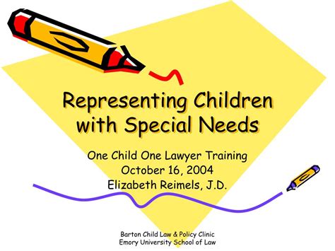 Ppt Representing Children With Special Needs Powerpoint Presentation