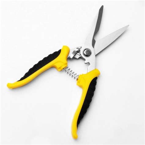 8 Inch Multi Function Metal Scissors Cable Stripping Shears Stainless