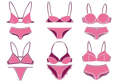 Lingerie Vector At Collection Of Lingerie Vector Free For Personal Use