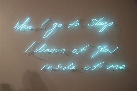 When I Go To Sleep I Dream Of You Inside Of Me Tracey Emin 2008