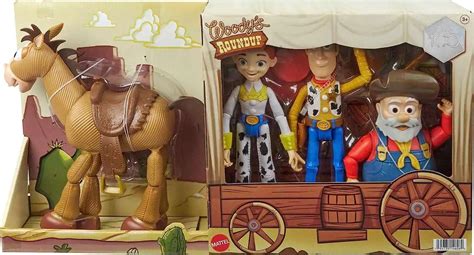 Disney Pixar Toy Story Woodys Roundup Woody Jessie Bullseye Stinky