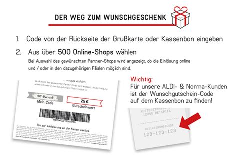 Wunschgutschein Gutschein 5€ 10€ 10 Gutscheincodes Januar 2024