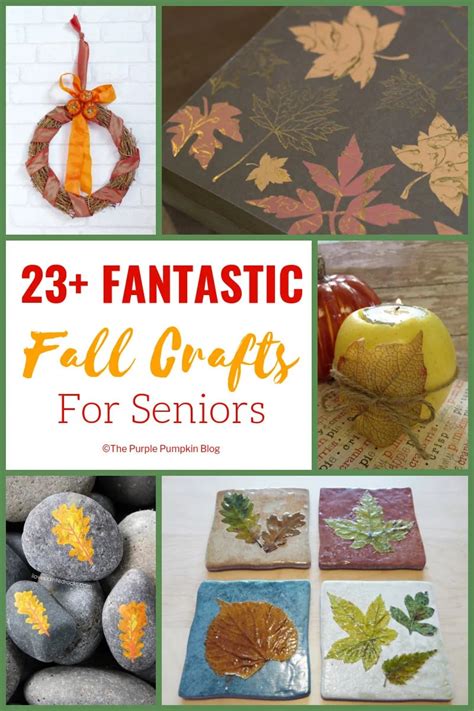 23+ Fantastic Fall Crafts For Seniors