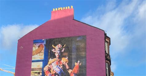 Billy Connolly Mural Glasgows Gallowgate