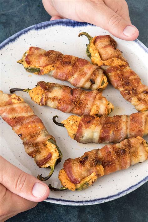 Bacon Wrapped Jalapeno Poppers - Recipe - Chili Pepper Madness