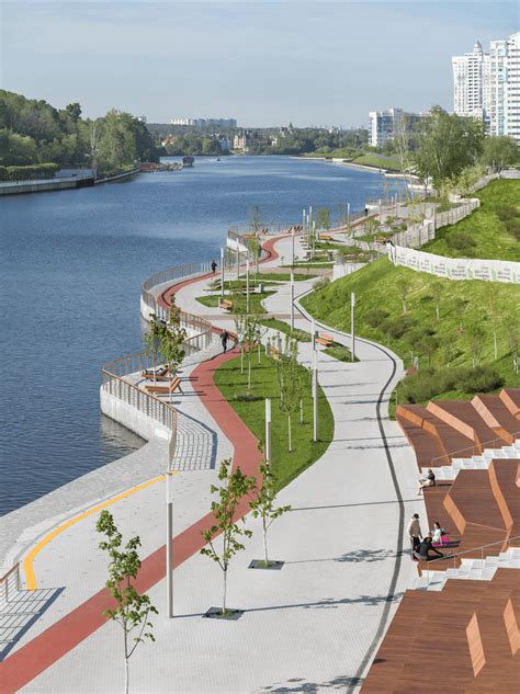 Riverfront Landscape Design Krasnogorsk Ii On Behance
