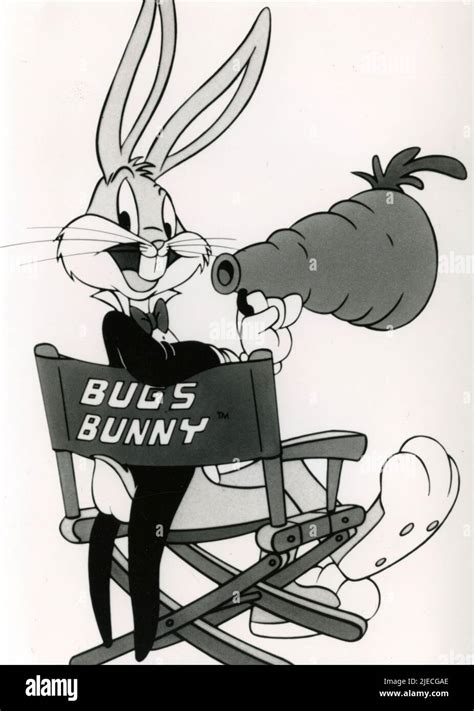 Animated Cartoon Character Bugs Bunny Usa 1996 Stock Photo Alamy
