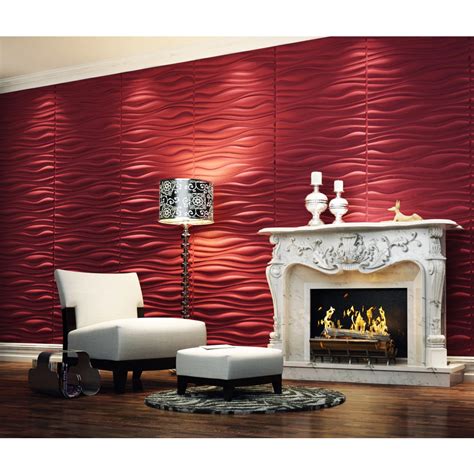 Style Selections Off White Bamboo Wainscot Wall Panel 3d