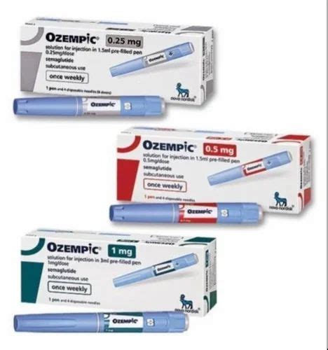 Ozempic Semaglutide Prefilled Pens Of Mg Mg UK Delivery At Rs Box In Quilon