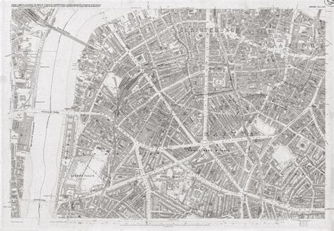 London 1872 Ordnance Survey Map Sheet Xliv Lambeth I Love Maps
