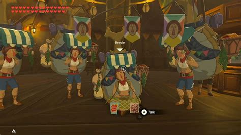Breath Of The Wild Has Four Beedles You Can Get Them Together