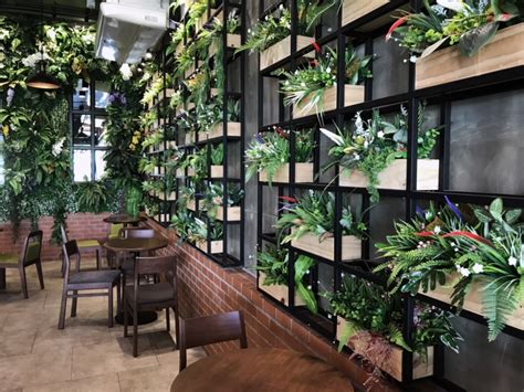 Modern Restaurant Design Made Easy With These Gorgeous Faux Plants