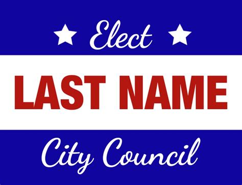Citytown Council Crazy Cheap Political Signs And Custom Yard Signs
