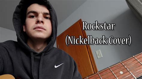 Rockstar Nickelback Cover Acoustic Guitar Cover Youtube
