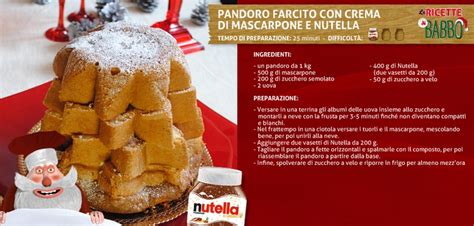 Mescolate il mascarpone con il composto di uova fino ad amalgamarlo alla perfezione. Pandoro farcito con crema di mascarpone e nutella ...